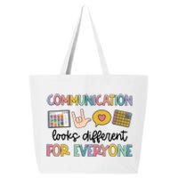 Autism Communication Looks Different For Everyone 25L Jumbo Tote