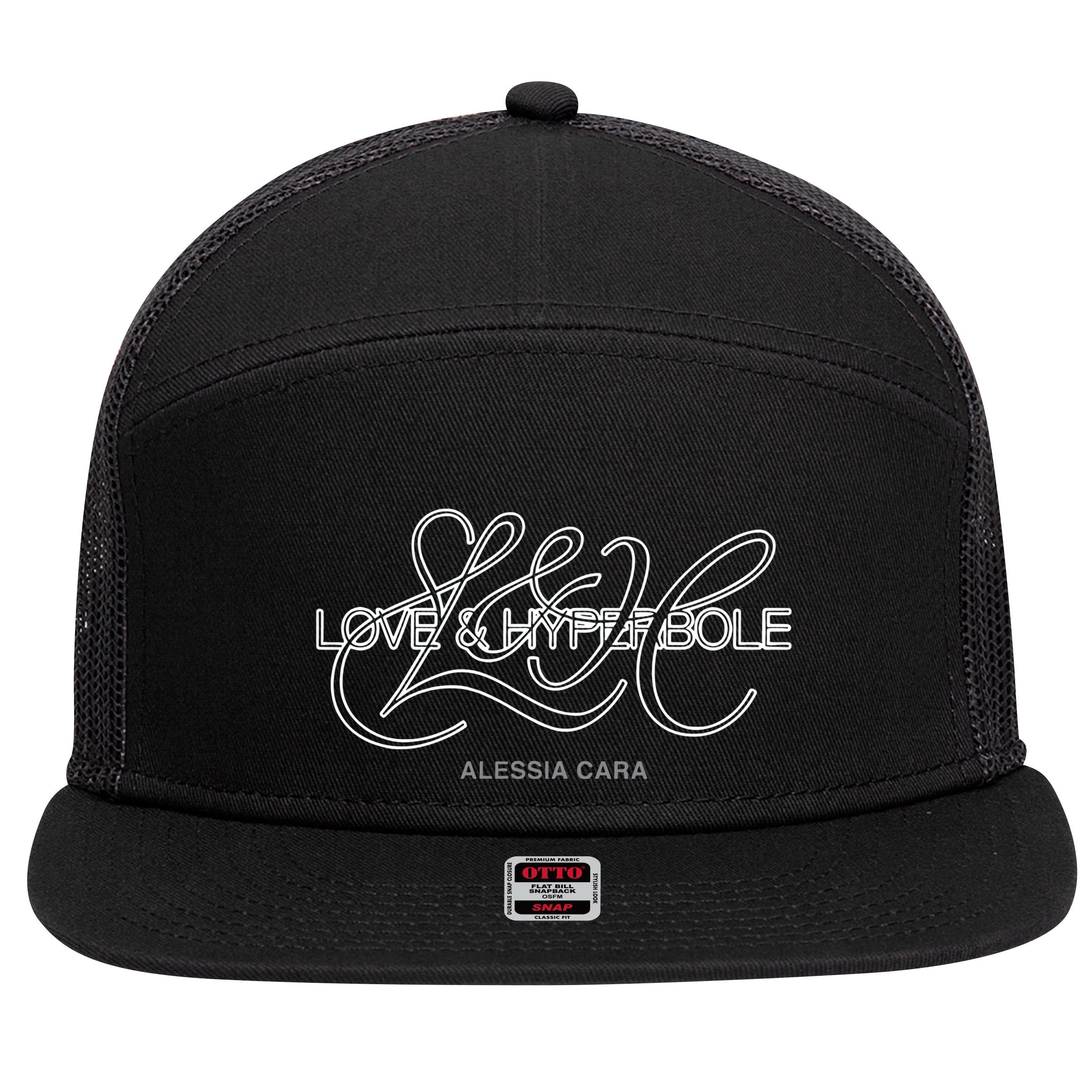 Alessia Cara Love & Hyperbole 7 Panel Mesh Trucker Snapback Hat