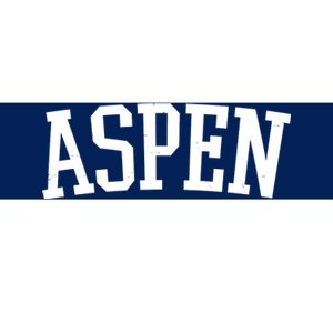 Aspen College Logo Bumper Sticker