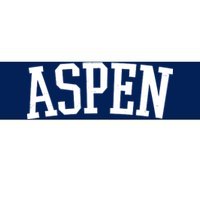 Aspen College Logo Bumper Sticker