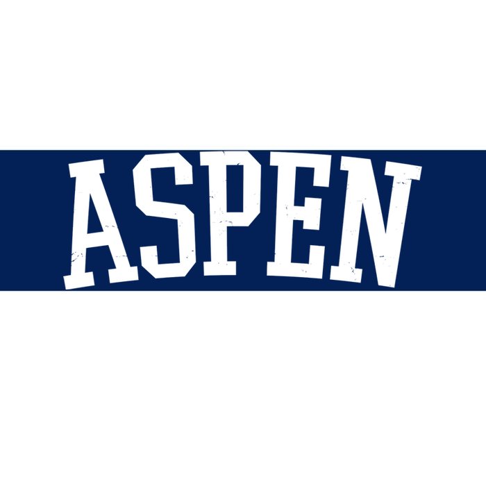 Aspen College Logo Bumper Sticker