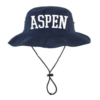 Aspen College Logo Legacy Cool Fit Booney Bucket Hat
