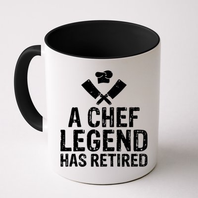 A Chef Legend Has Retired Kitchen Culinary Cook Gift Mug