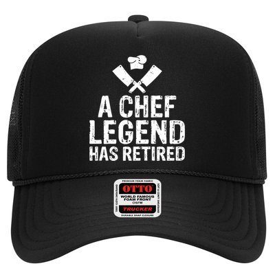 A Chef Legend Has Retired Kitchen Culinary Cook Gift Trucker Hat