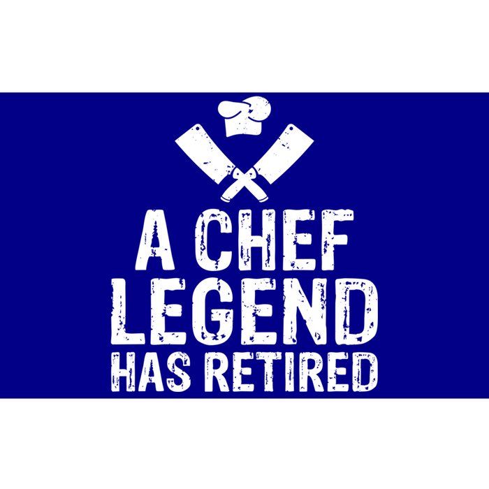 A Chef Legend Has Retired Kitchen Culinary Cook Gift Bumper Sticker