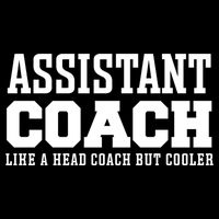 Assistant Coach Like A Head Coach But Cooler Cool Gift Button