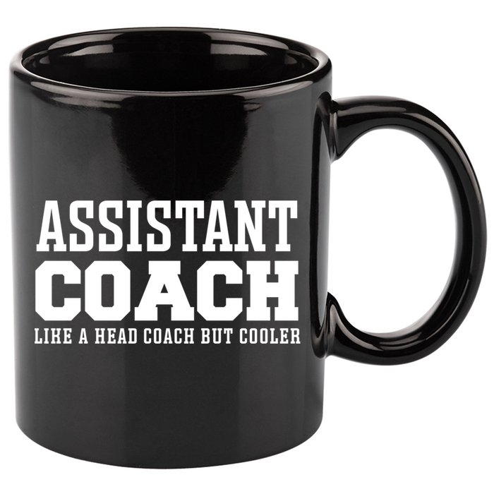 Assistant Coach Like A Head Coach But Cooler Cool Gift 11oz C Handle Ceramic Mug