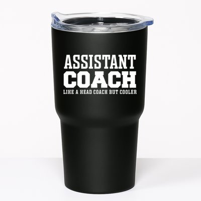 Assistant Coach Like A Head Coach But Cooler Cool Gift Tumbler