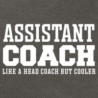Assistant Coach Like A Head Coach But Cooler Cool Gift Cotton Canvas Backpack