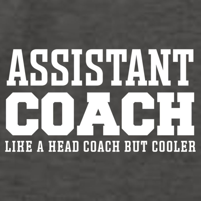 Assistant Coach Like A Head Coach But Cooler Cool Gift Vector Backpack