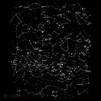 Astronomy Constellations Map, Stars Galaxy Celestial Impact Tech Backpack