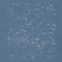 Astronomy Constellations Map, Stars Galaxy Celestial Garment-Dyed Sweatshirt