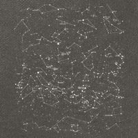Astronomy Constellations Map, Stars Galaxy Celestial Cotton Canvas Backpack