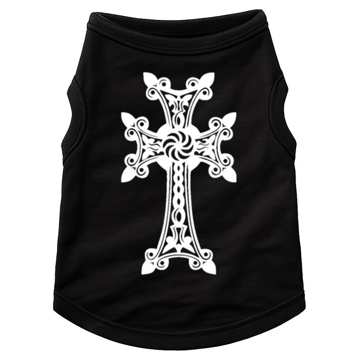 Arian Cross Meaningful Gift Aria Khachkar Meaningful Gift Cross Stone Symbol Mea Doggie Tank