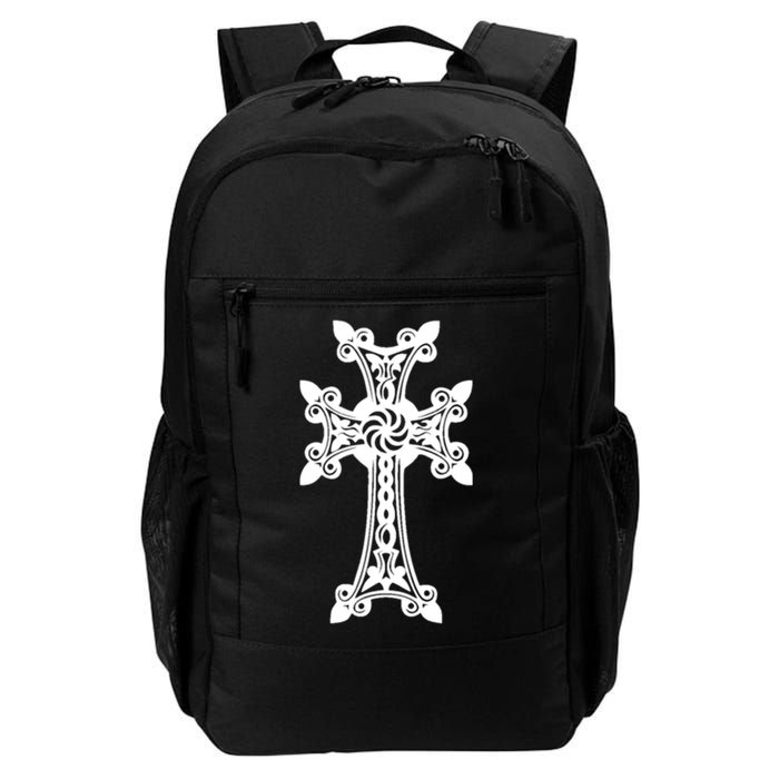 Arian Cross Meaningful Gift Aria Khachkar Meaningful Gift Cross Stone Symbol Mea Backpack