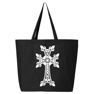 Arian Cross Meaningful Gift Aria Khachkar Meaningful Gift Cross Stone Symbol Mea 25L Jumbo Tote
