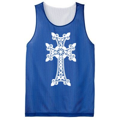 Arian Cross Meaningful Gift Aria Khachkar Meaningful Gift Cross Stone Symbol Mea Mesh Reversible Basketball Jersey Tank