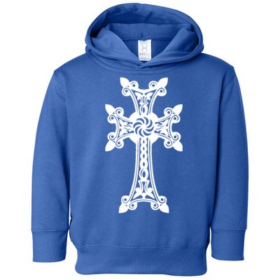 Arian Cross Meaningful Gift Aria Khachkar Meaningful Gift Cross Stone Symbol Mea Toddler Hoodie