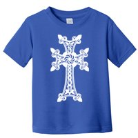 Arian Cross Meaningful Gift Aria Khachkar Meaningful Gift Cross Stone Symbol Mea Toddler T-Shirt