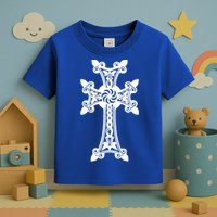Arian Cross Meaningful Gift Aria Khachkar Meaningful Gift Cross Stone Symbol Mea Toddler T-Shirt