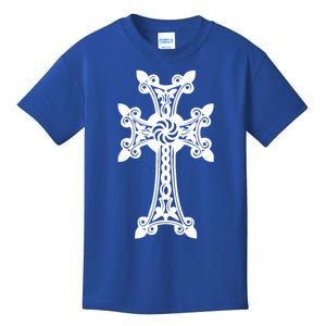 Arian Cross Meaningful Gift Aria Khachkar Meaningful Gift Cross Stone Symbol Mea Kids T-Shirt