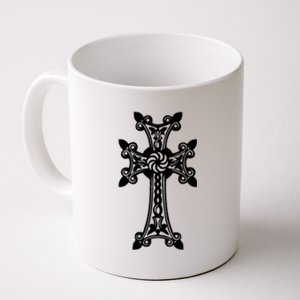 Arian Cross Meaningful Gift Aria Khachkar Meaningful Gift Cross Stone Symbol Mea Coffee Mug