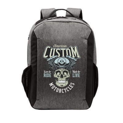 American Costume Motorcycles Vector Backpack