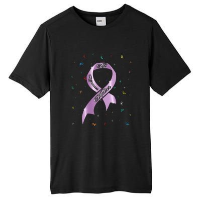 All Cancer Matters Awareness Saying World Cancer Day Tall Fusion ChromaSoft Performance T-Shirt