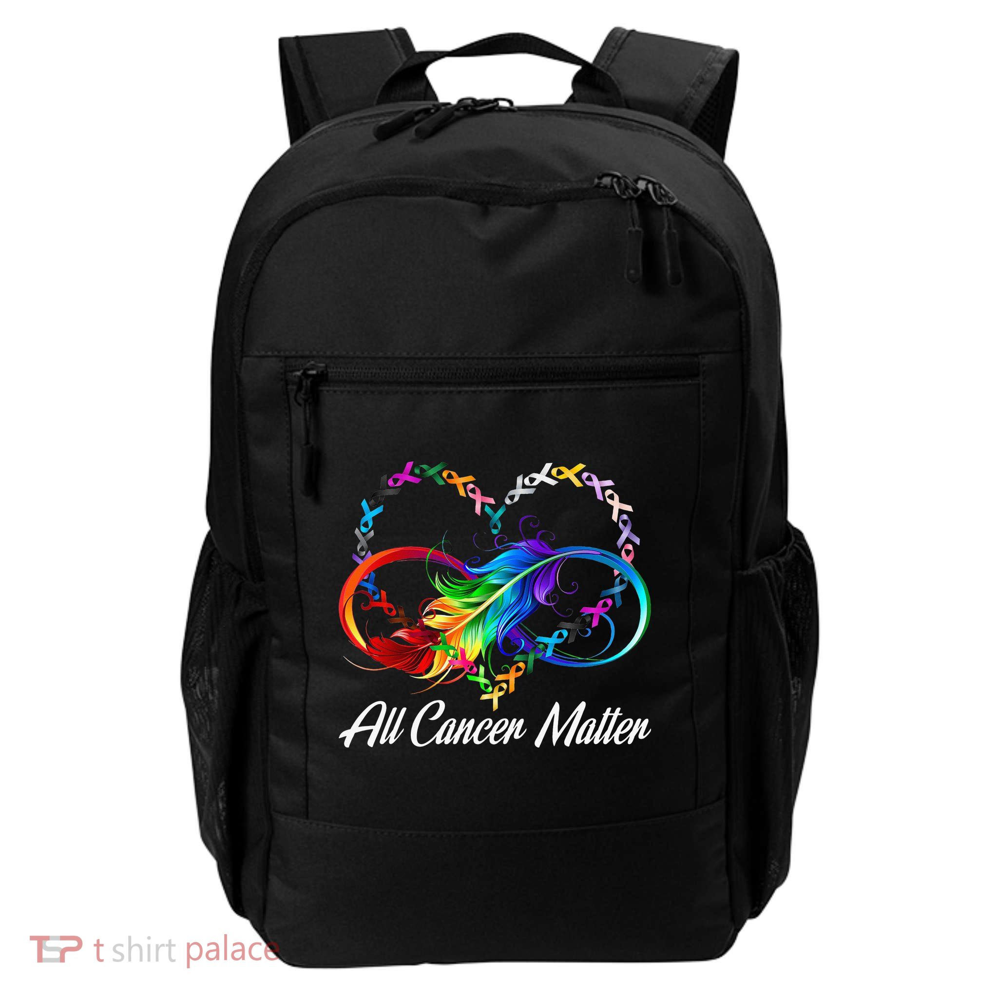 All Cancer Matters Awareness Day Heartbeat Backpack