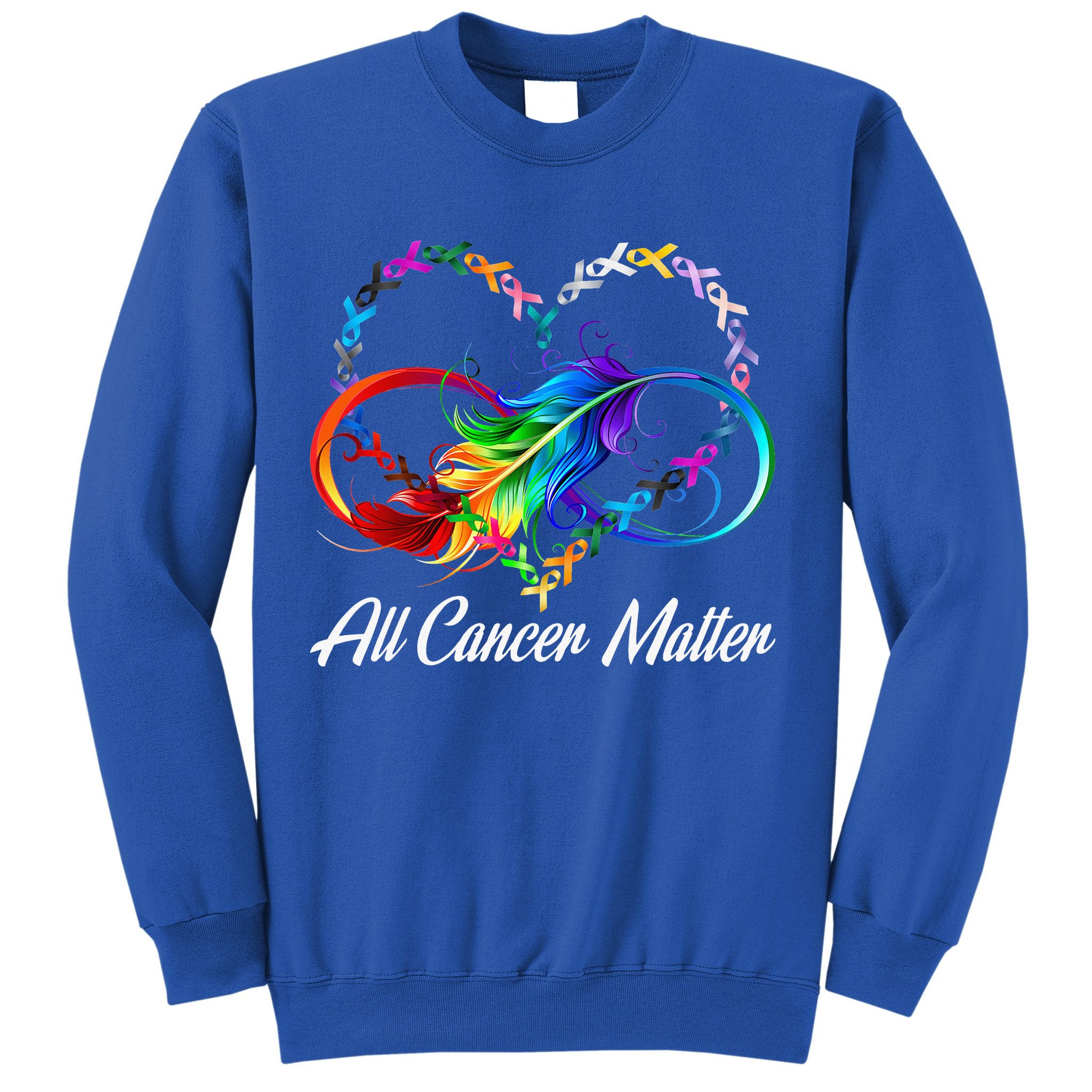 All Cancer Matters Awareness Day Heartbeat Sweatshirt