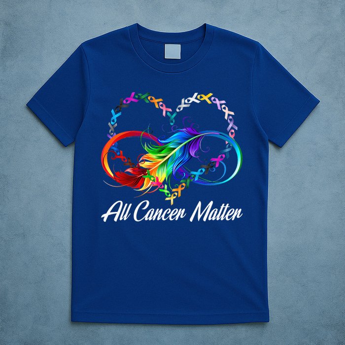 All Cancer Matters Awareness Day Heartbeat T-Shirt