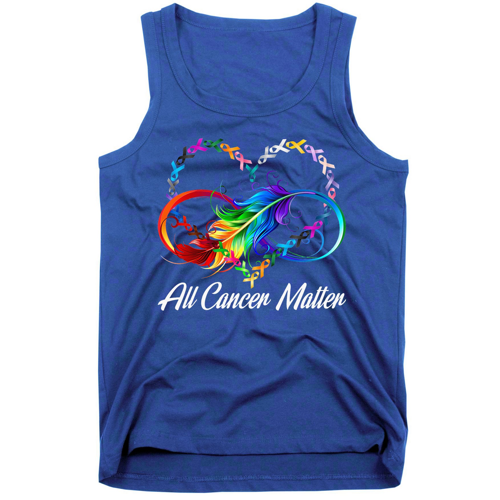 All Cancer Matters Awareness Day Heartbeat Tank Top