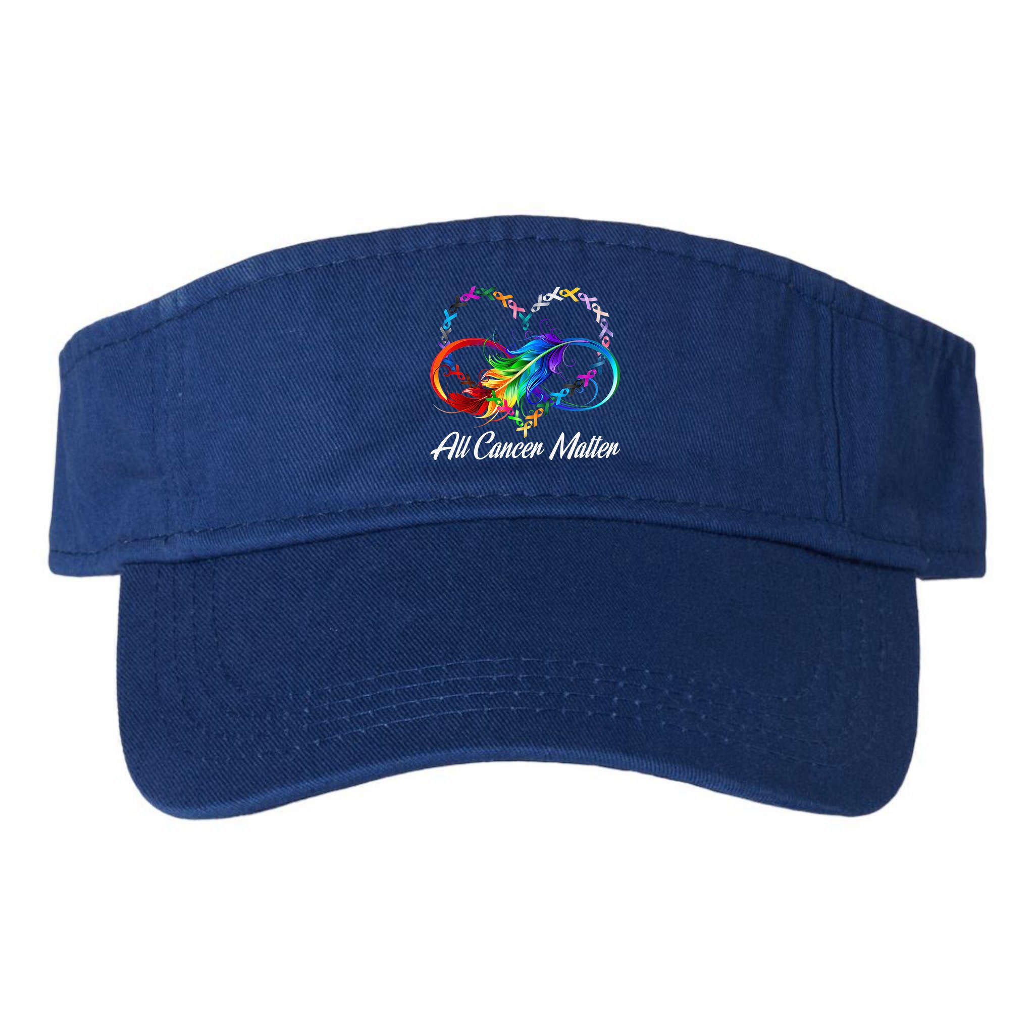 All Cancer Matters Awareness Day Heartbeat Visor