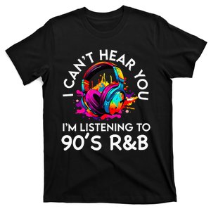 90s R&B Music For Women Girl Rnb Lover Rhythm And Blues T-Shirt