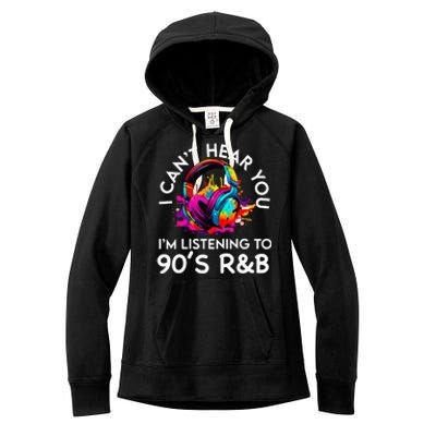 90s R&B Music For Women Girl Rnb Lover Rhythm And Blues Women's Fleece Hoodie