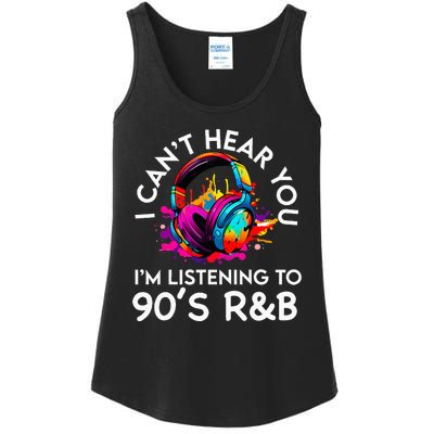 90s R&B Music For Women Girl Rnb Lover Rhythm And Blues Ladies Essential Tank