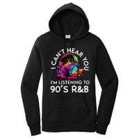 90s R&B Music For Women Girl Rnb Lover Rhythm And Blues Women's Pullover Hoodie