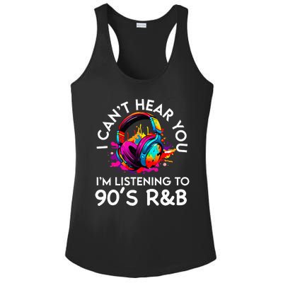 90s R&B Music For Women Girl Rnb Lover Rhythm And Blues Ladies PosiCharge Competitor Racerback Tank