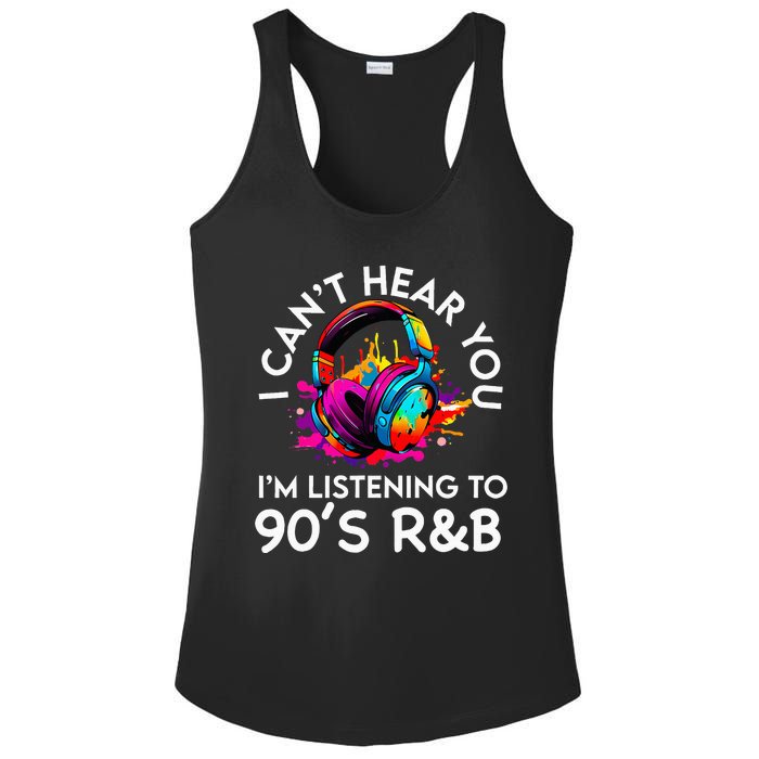 90s R&B Music For Women Girl Rnb Lover Rhythm And Blues Ladies PosiCharge Competitor Racerback Tank