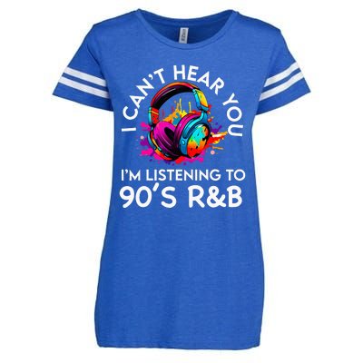 90s R&B Music For Women Girl Rnb Lover Rhythm And Blues Enza Ladies Jersey Football T-Shirt