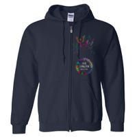 All Cancer Matters Awareness Butterfly All Ribbons Full Zip Hoodie