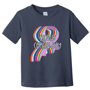 All Cancer Matters Awareness Day Ribbon Support Toddler T-Shirt