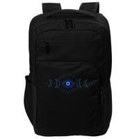 Aesthetic Celestial Mystical Moon Phases Evil Eye Impact Tech Backpack