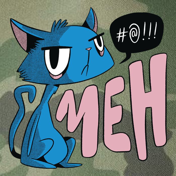 Annoyed Cat Meh Legacy Tie Dye Trucker Hat