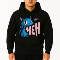 Annoyed Cat Meh Hoodie