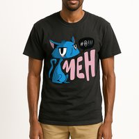 Annoyed Cat Meh Tall T-Shirt
