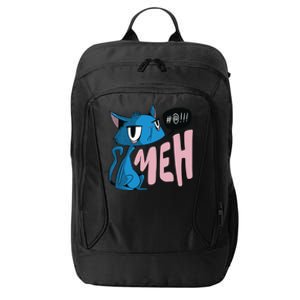 Annoyed Cat Meh City Backpack