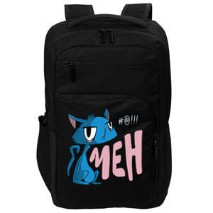 Annoyed Cat Meh Impact Tech Backpack