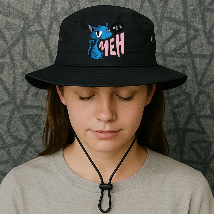 Annoyed Cat Meh Bucket Hat