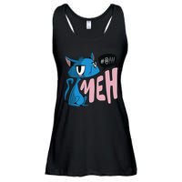 Annoyed Cat Meh Ladies Essential Flowy Tank